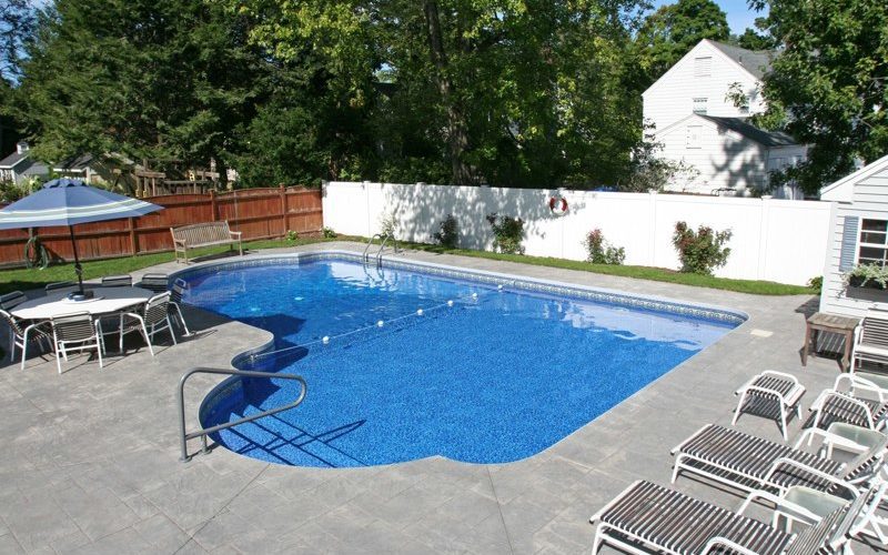 2A True L Roman Inground Pool - Germantown, NY
