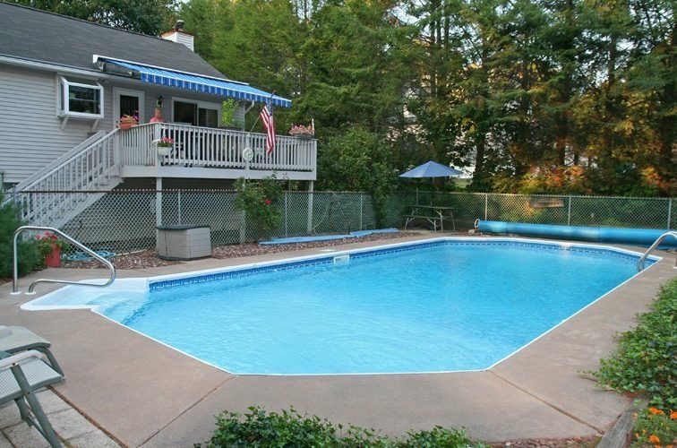 2B Grecian Inground Pool - Stockbridge, MA